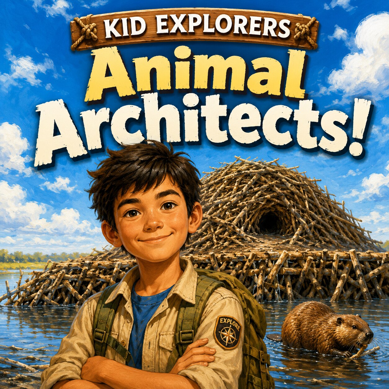Cover of Kid Explorers Animal Architects
