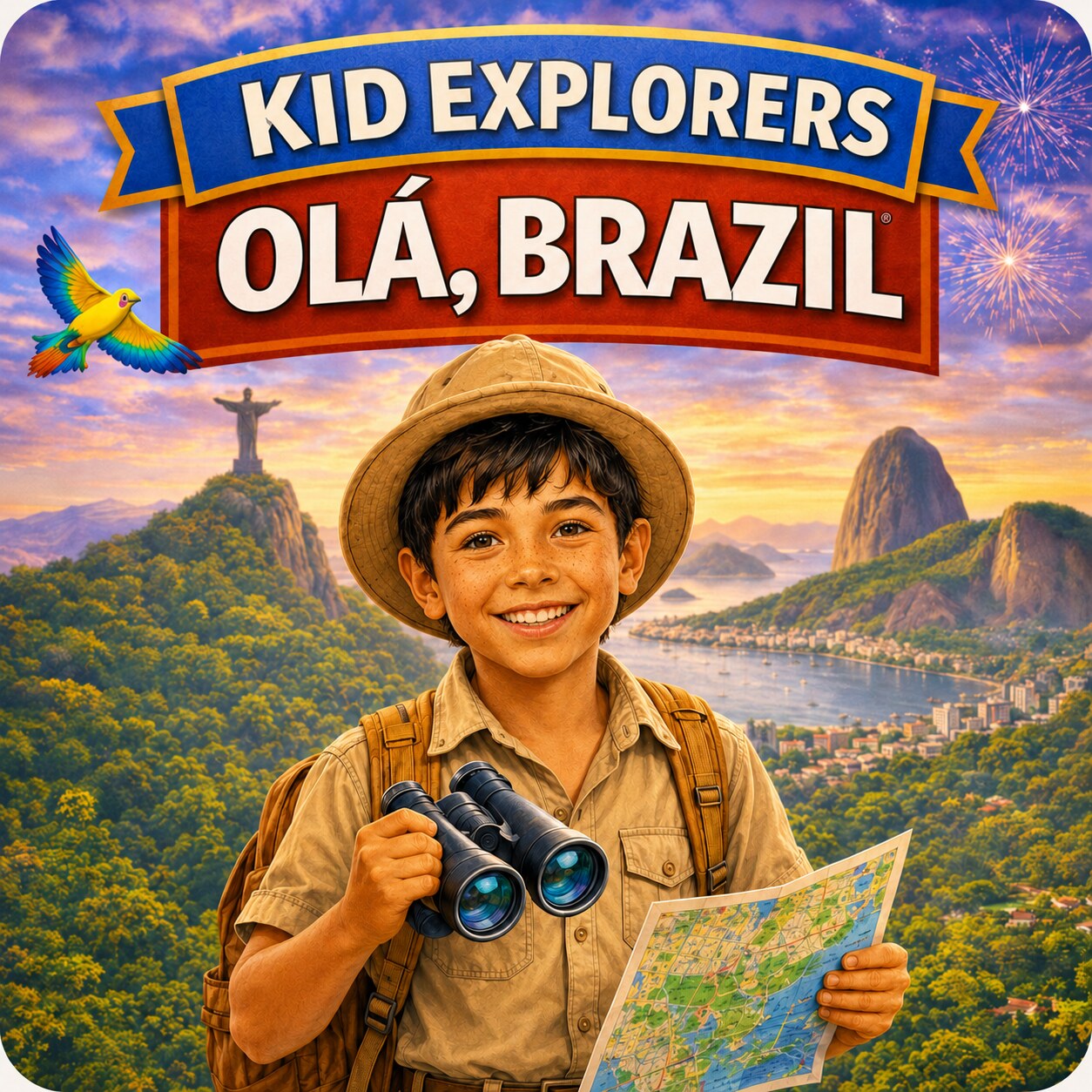 Kid Explorers Brazil book cover