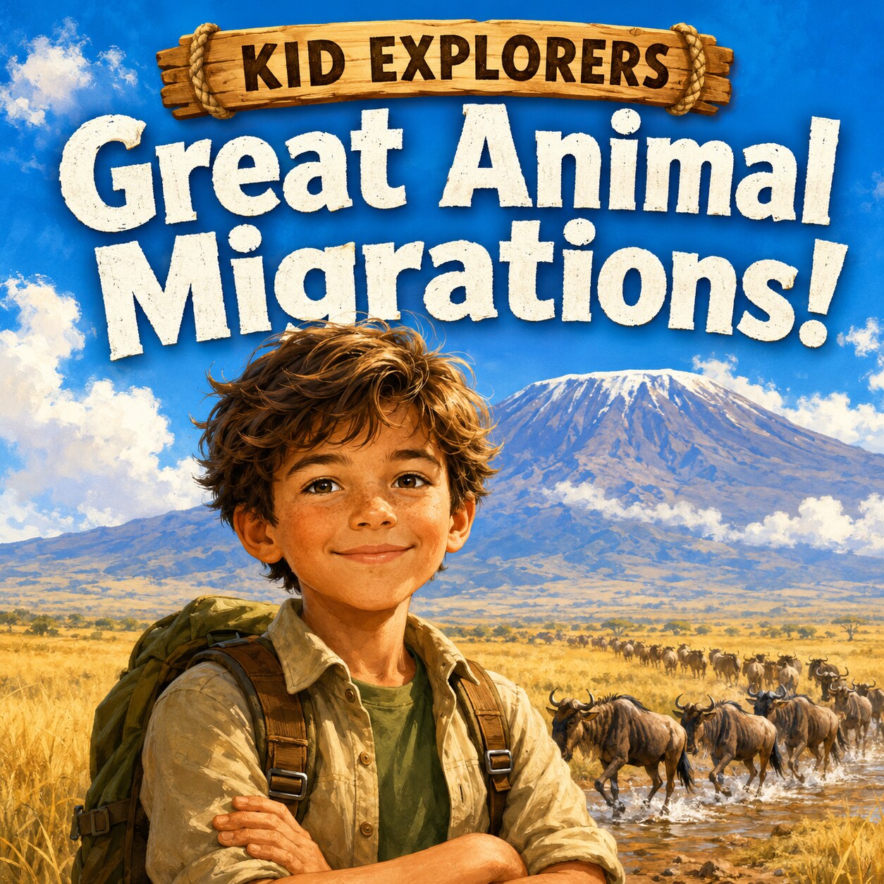Cover of Kid Explorers Great Animal Migrations