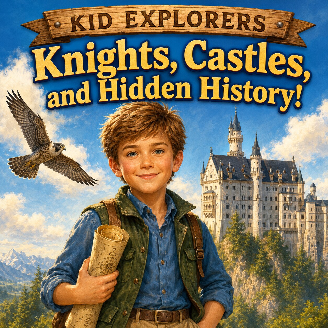 Cover of Kid Explorers Knights Castles and Hidden History