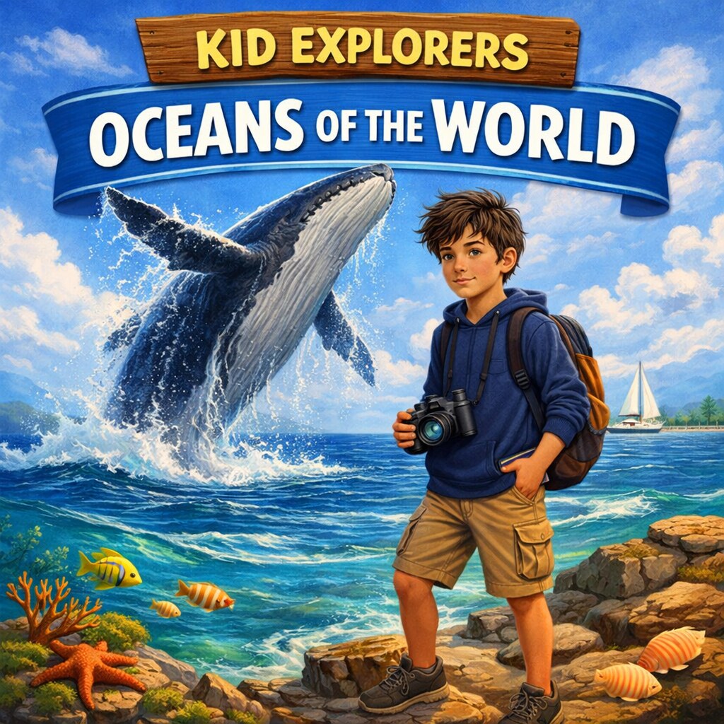 Cover of Kid Explorers Oceans of the World