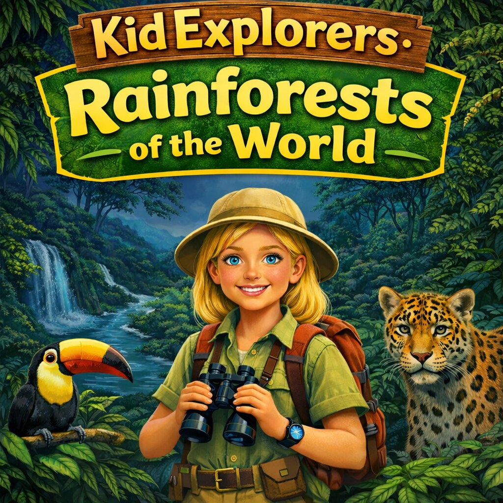 Cover of Kid Explorers Rainforests of the World