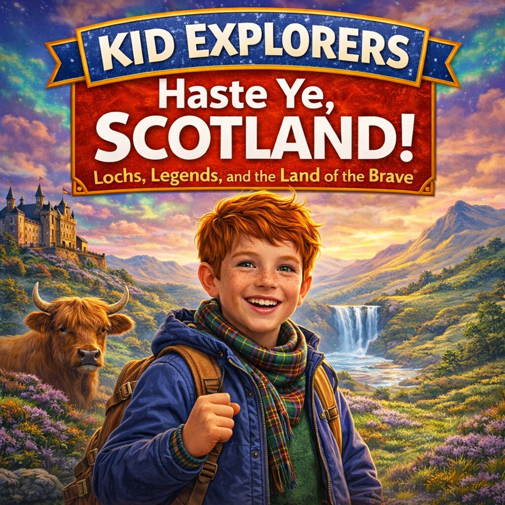 Kid Explorers Scotland book cover