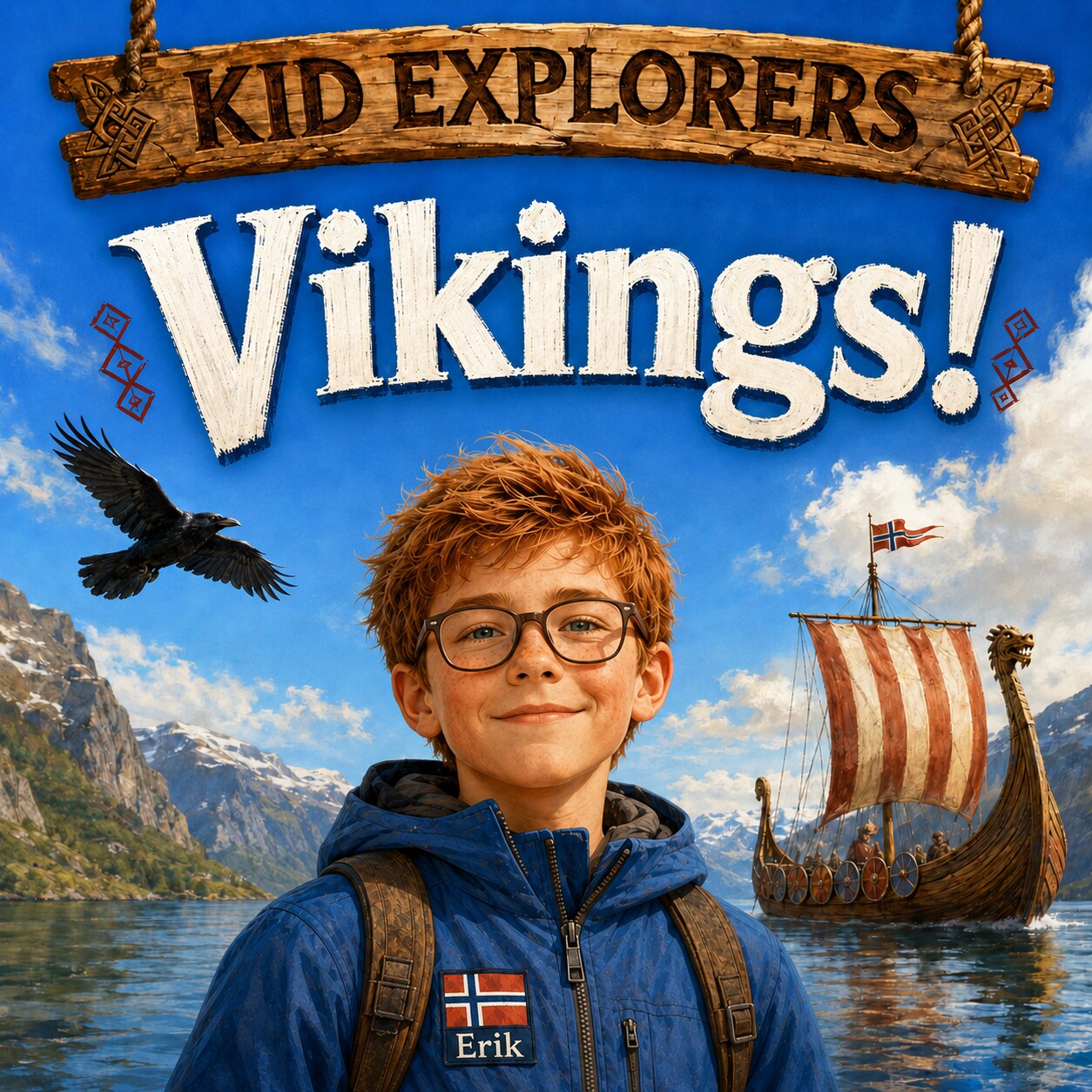 Cover of Kid Explorers Vikings