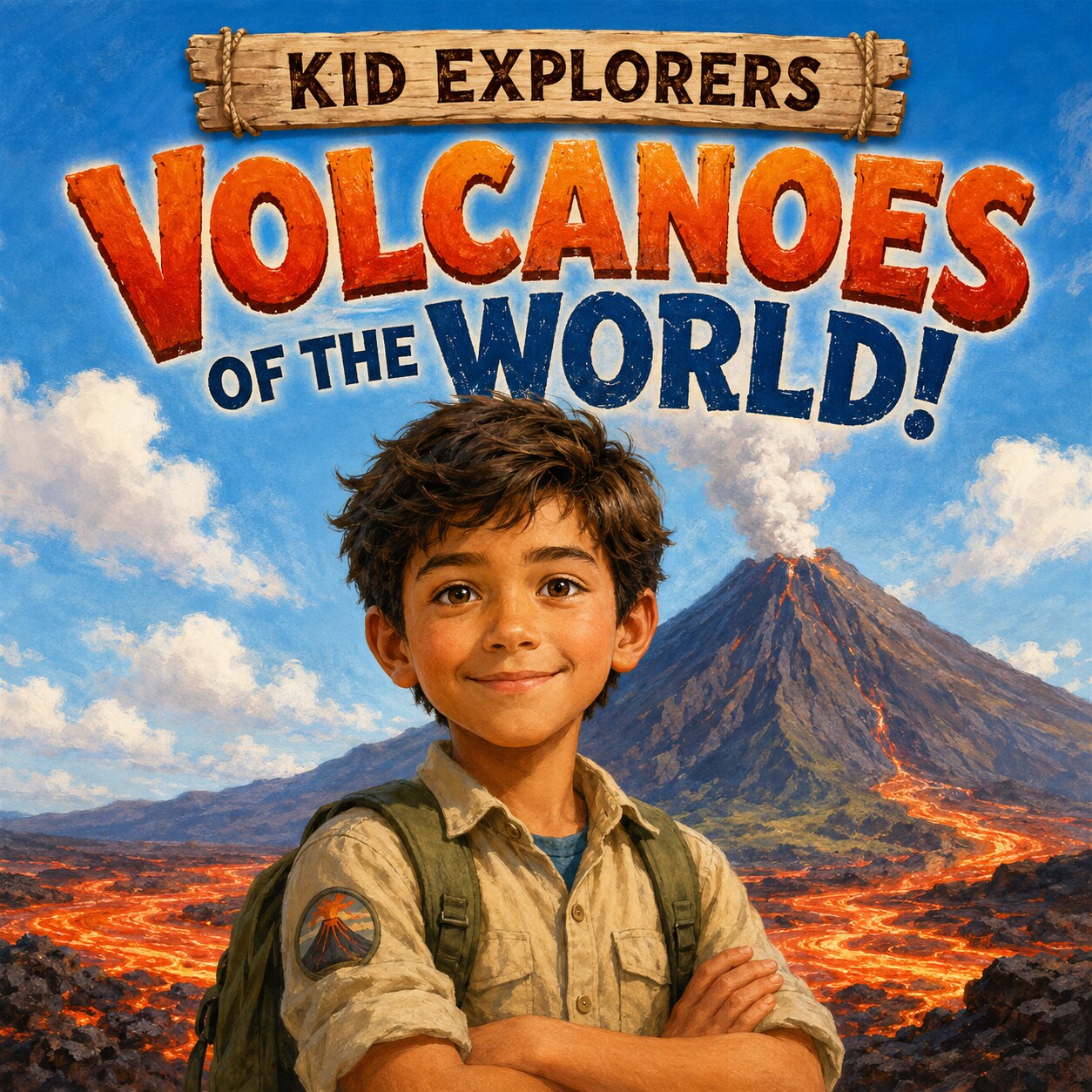 Cover of Kid Explorers Volcanoes of the World